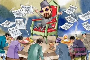कार्यकारी वालेन्द्रमाथि भाइरल बालेनको थिचोमिचो !